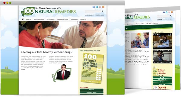 Health care web design