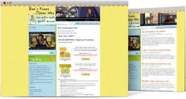 Product web design
