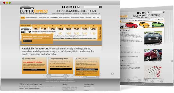 Automotive web design